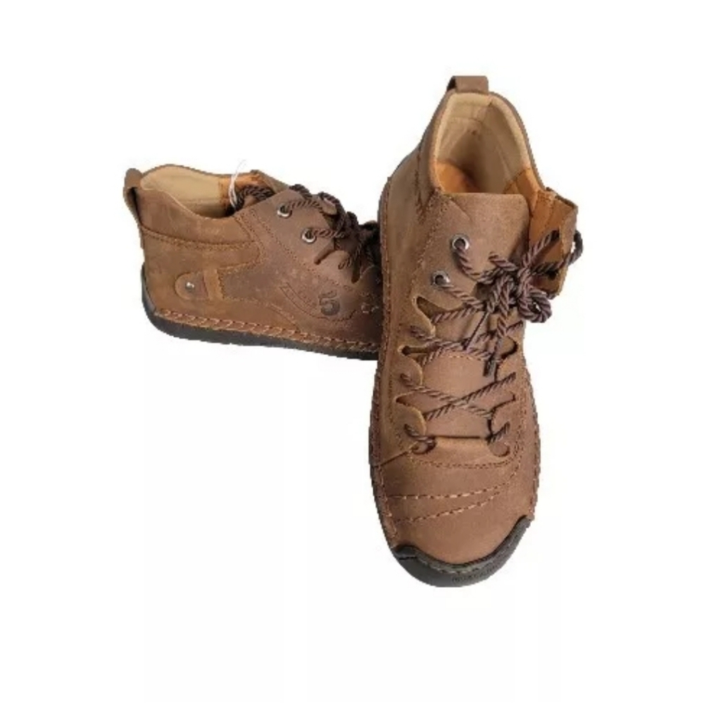 alcubieree Leather Casual Shoes Comfortable Fashion Sneakers Loafers Men's 10.5